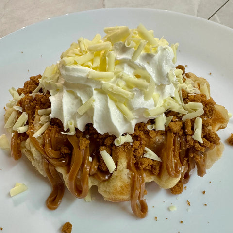 Belgian Biscoff Waffle